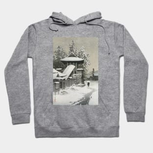 Bell Tower at Mount Koya by Kawase Hasui Hoodie